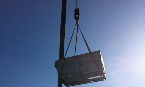 Replacement of rooftop package HVAC units at Page Field